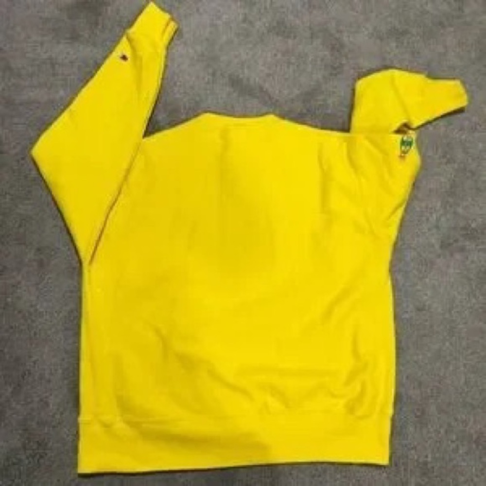 Champion Yellow Crewneck with Red and Green Logo - Picture 8 of 9